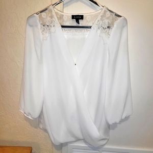 Amy Byers White Dress Shirt